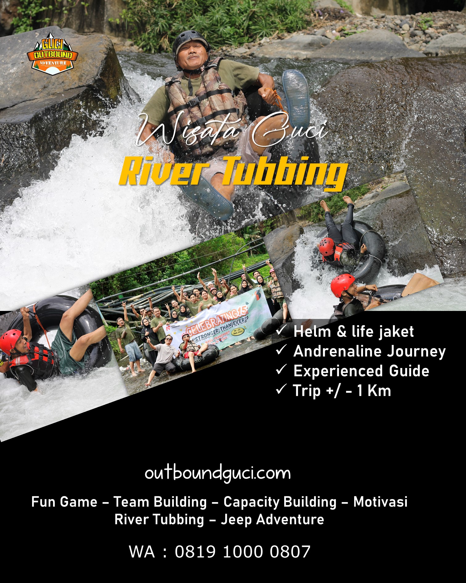 river tubing Guci